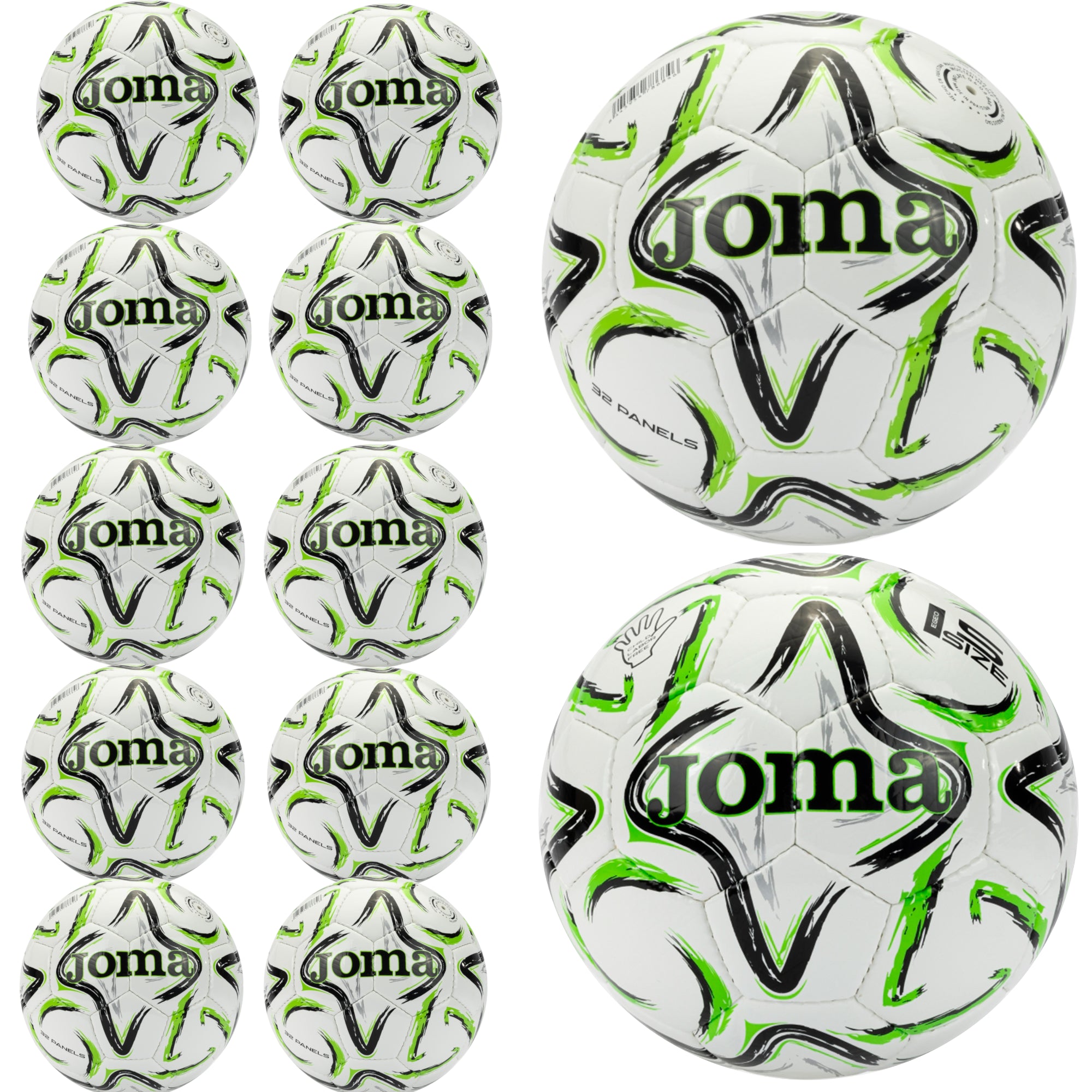 Joma Egeo II Soccer Ball – Pack of 12 Balls