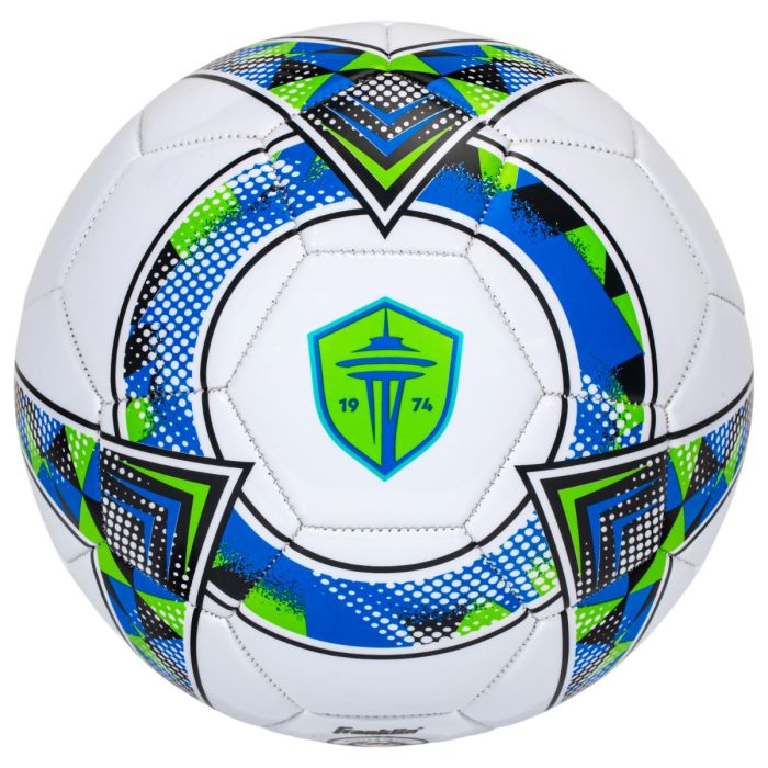 Franklin FC Seattle Sounders Soccer Ball Size 5 - Pack of 2