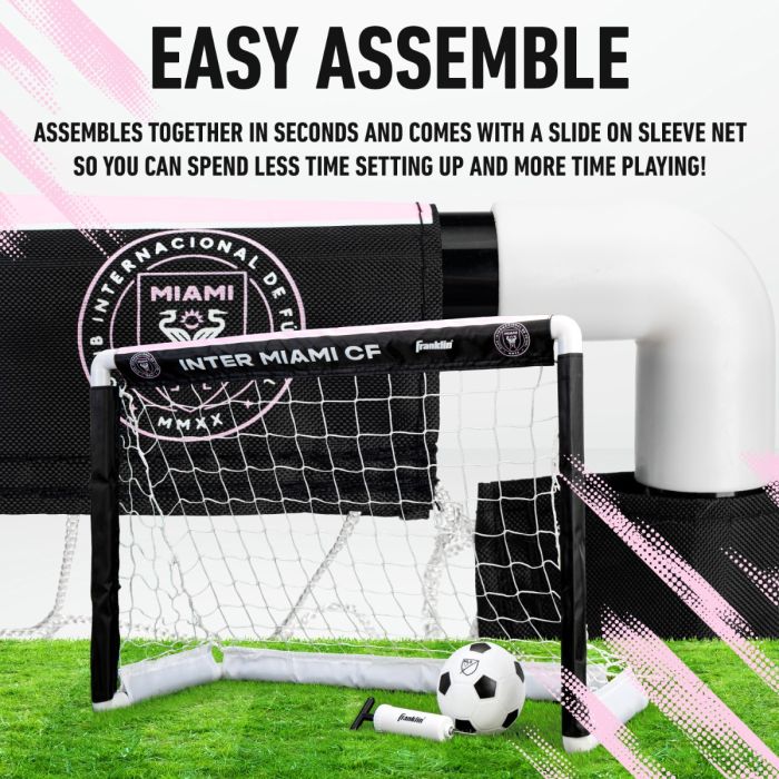 Franklin Inter Miami CF Soccer Goal & Ball Set