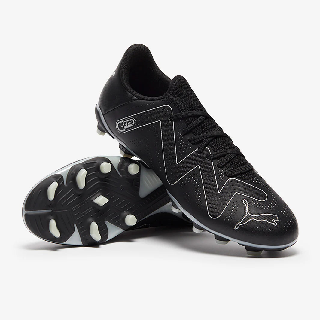 Puma Future Play Soccer Cleats FG/AG - Black Silver