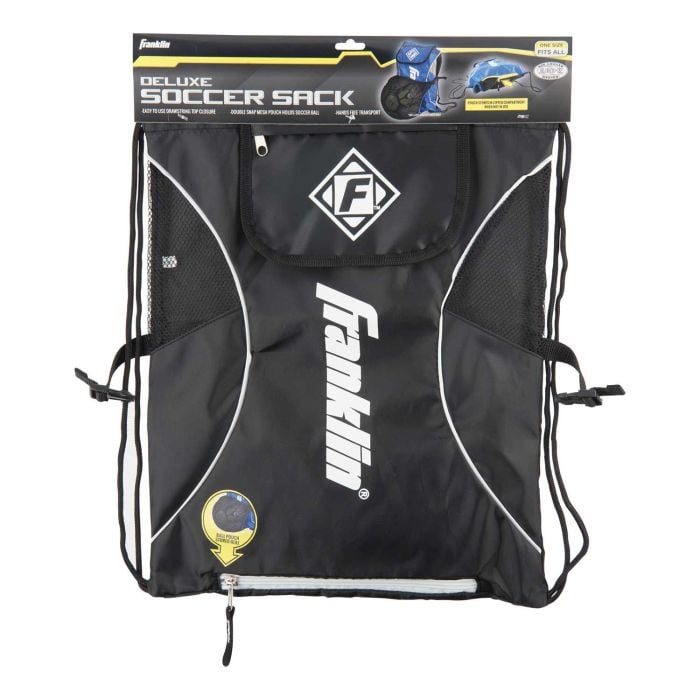 Franklin Youth Soccer Ball Backpack - Black