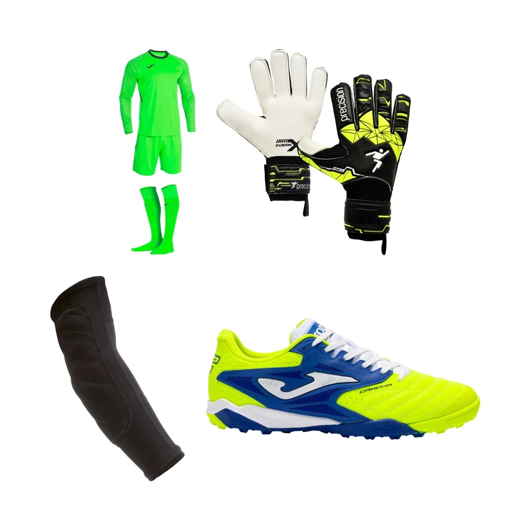 Joma Green Goalkeeper Set Bundle