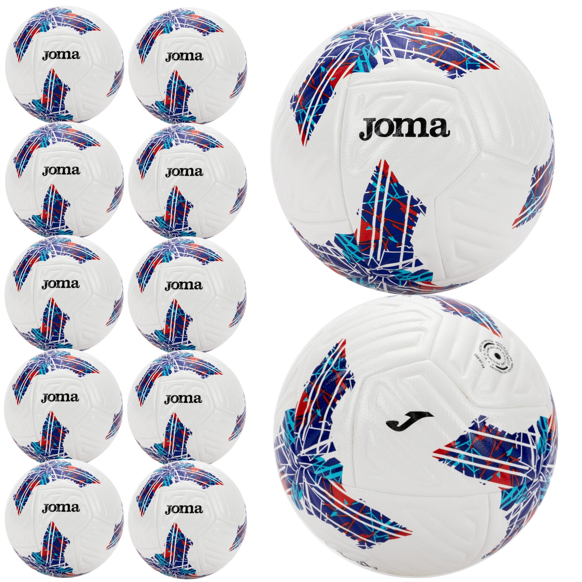 Joma Uranus III Soccer Ball – Pack of 12 Balls