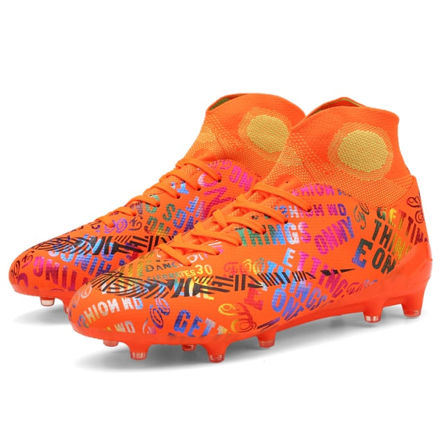 Orange Cleats for Baseball, Football, Soccer and Softball