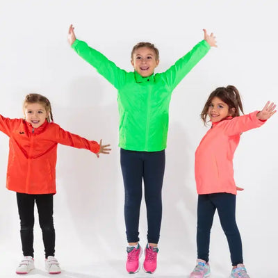 Joma Iris Open Raincoat Zipper Closure