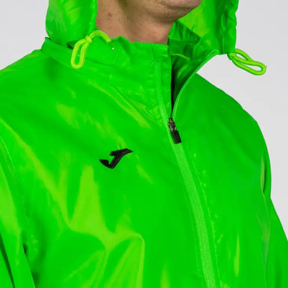 Joma Iris Open Raincoat Zipper Closure