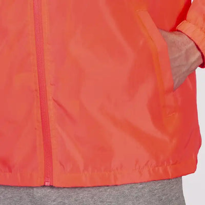 Joma Iris Open Raincoat Zipper Closure