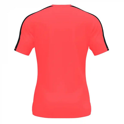 Joma Academy III Coral performance training jersey back view