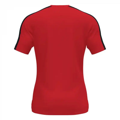Joma Academy III Red athletic short sleeve jersey for soccer training