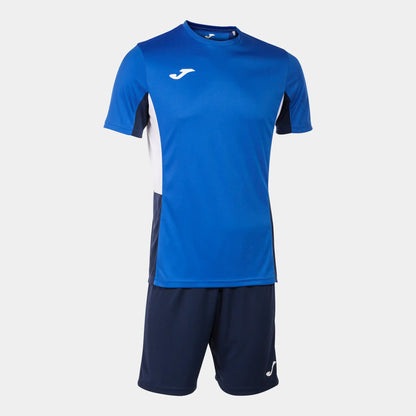 Joma Danubio II soccer uniform set with breathable material