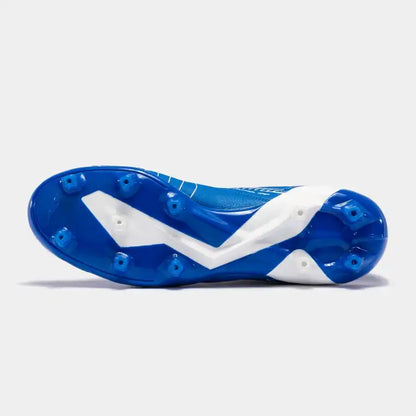 Lightweight Joma Score 2304 Firm Ground soccer cleats in Royal color