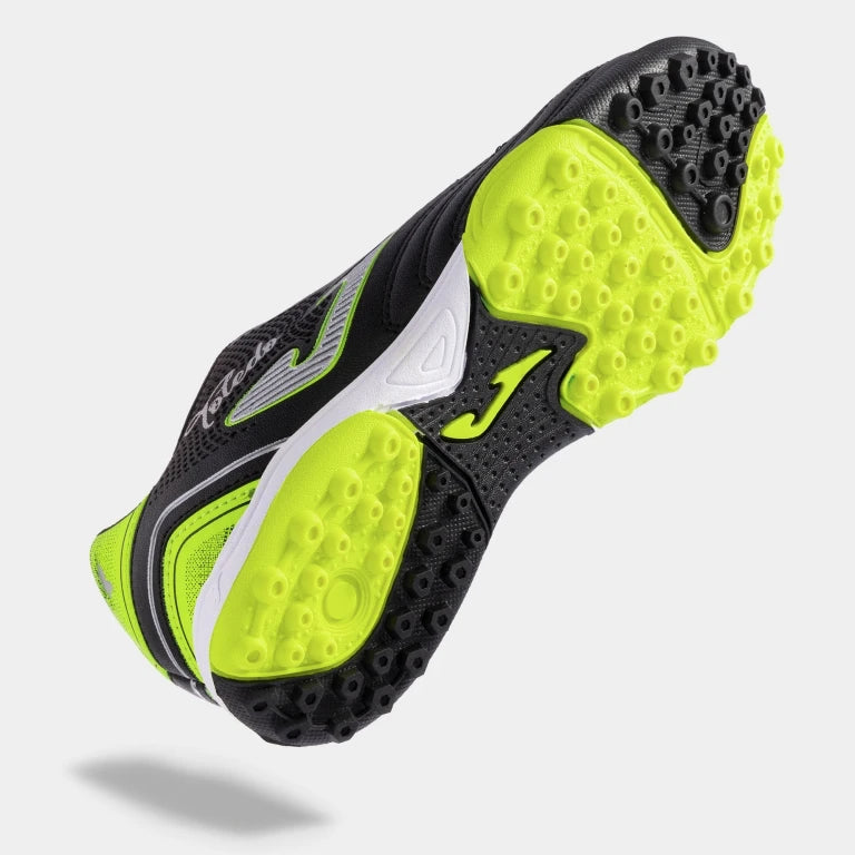 Joma Toledo Jr 2501 Kids/Youth Turf Soccer Shoes - Black
