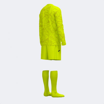 Yellow Joma Zamora IX padded goalkeeper kit for match and training