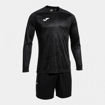 Black Joma Zamora IX goalkeeper uniform in durable breathable fabric