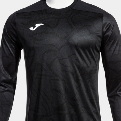 Black Joma Zamora IX soccer goalie outfit with long-sleeve jersey