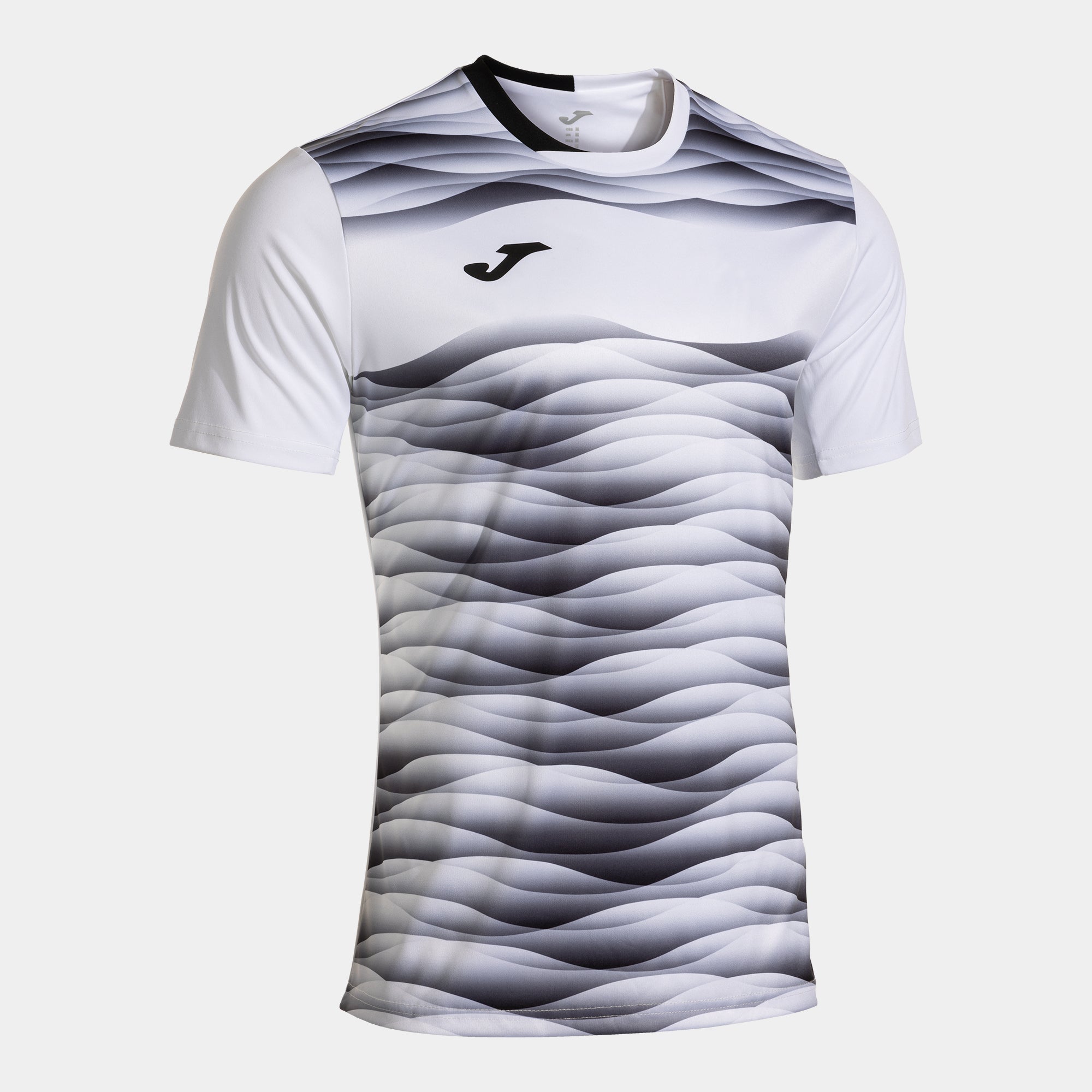 Joma Tiger VII white soccer jersey front view