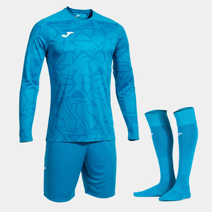 Blue Joma Zamora IX goalkeeper uniform in durable breathable fabric