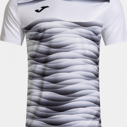 Joma Tiger VII white soccer jersey side angle