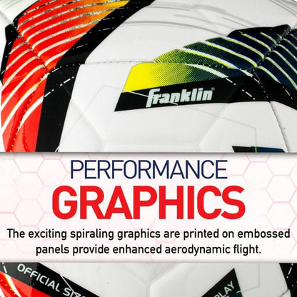 Franklin Tornado Swirl MLS Soccer Ball - 3LSportive