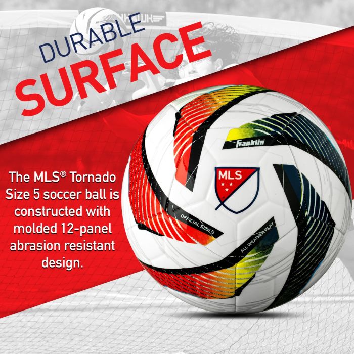 Franklin Tornado Swirl MLS Soccer Ball - 3LSportive