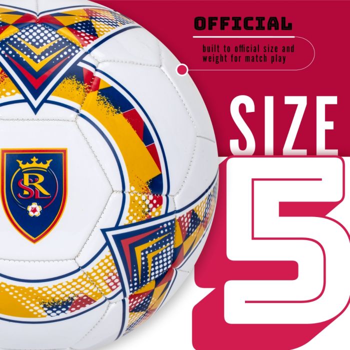 Franklin Real Salt Lake Soccer Ball Size 5 - Pack of 2