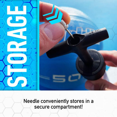 Franklin All Sports Air Inflating Ball Pump 12"