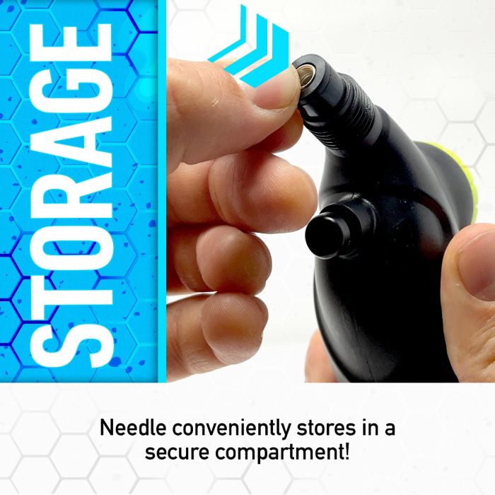 Franklin Sports Ball Perfect Pump and Pressure Gauge with Needle