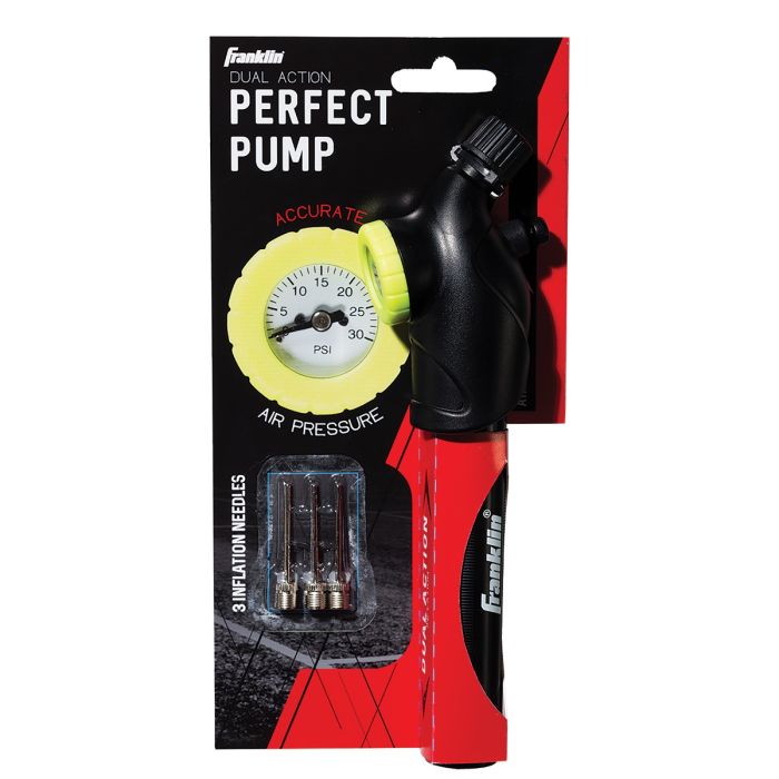 Franklin Sports Ball Perfect Pump and Pressure Gauge with Needle
