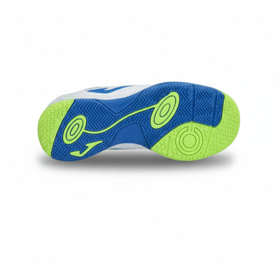 Joma Toledo 2402 IN  Junior - White The optimal grip is provided by the appropriately designed sole made of modern materials.