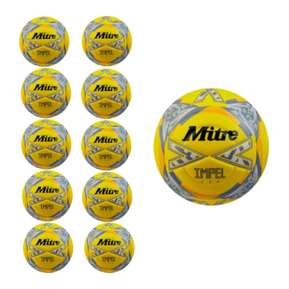 Mitre Impel Evo Soccer Ball - (Pack of 4, 6 or 10)