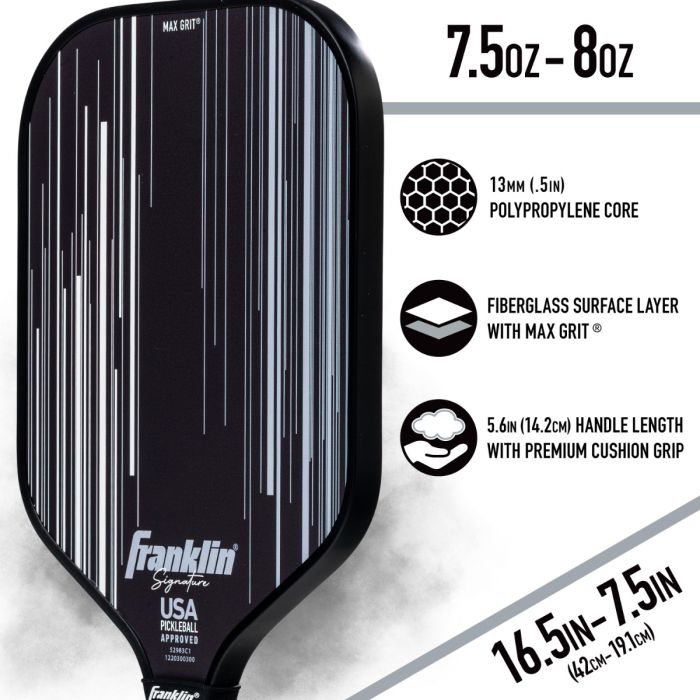 Franklin Signature Pro Fiberglass Power Pickleball Paddle
