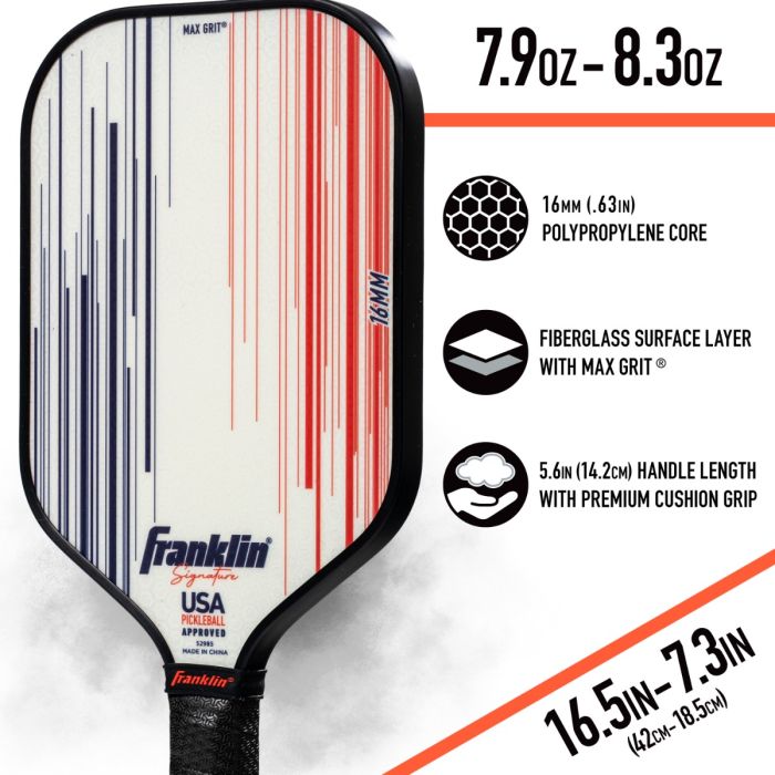 Franklin Signature Pro Fiberglass Power Pickleball Paddle