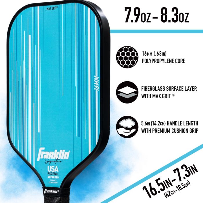 Franklin Signature Pro Fiberglass Power Pickleball Paddle