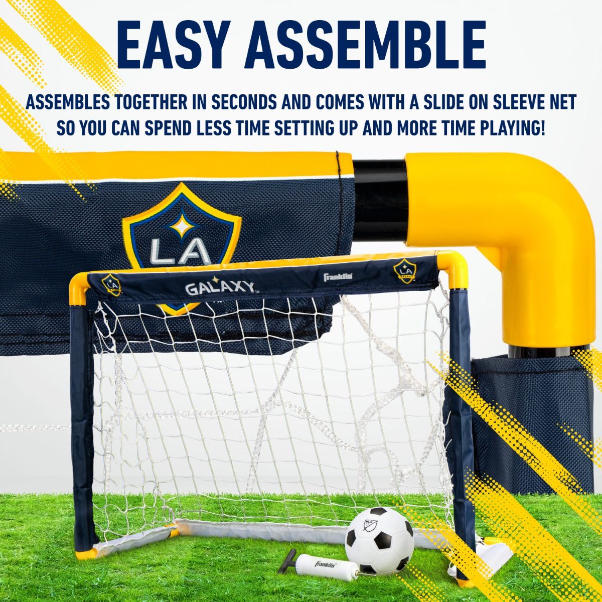 Franklin Los Angeles Galaxy Soccer Goal & Ball Set