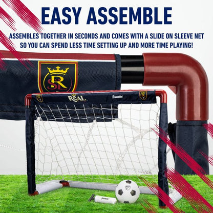 Franklin Real Salt Lake Soccer Goal & Ball Set