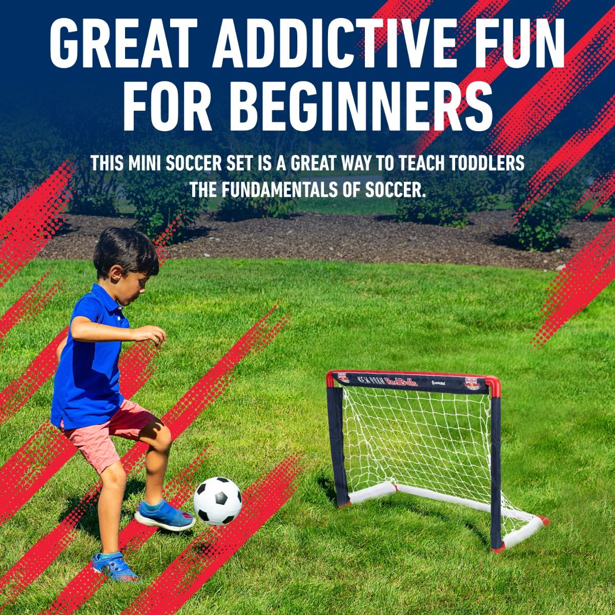 Franklin New York Red Bulls Soccer Goal & Ball Set