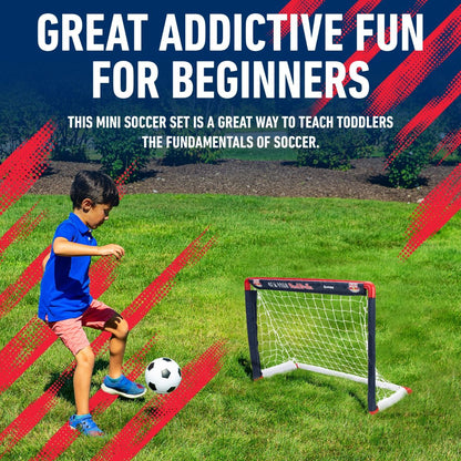 Franklin New York Red Bulls Soccer Goal & Ball Set
