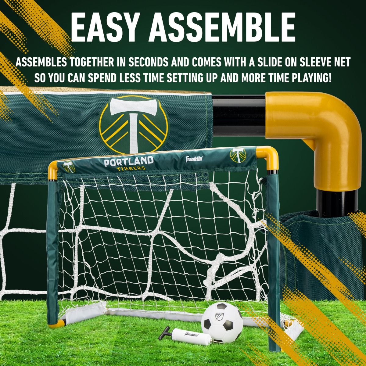 Franklin Portland Timbers Soccer Goal & Ball Set