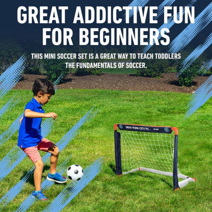 Franklin New York City FC Soccer Goal & Ball Set