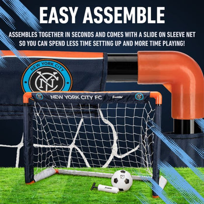 Franklin New York City FC Soccer Goal & Ball Set