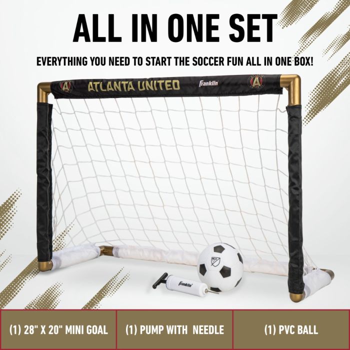 Franklin Atlanta United FC Soccer Goal & Ball Set
