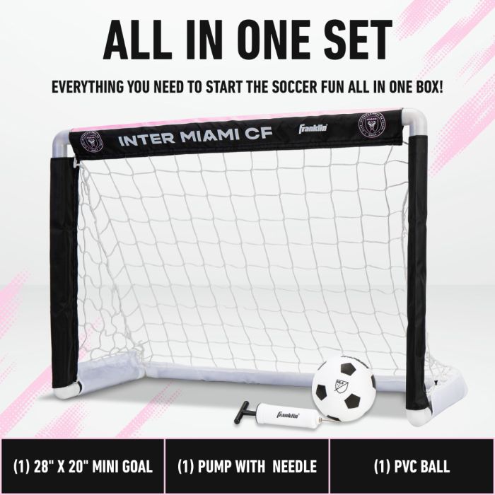 Franklin Inter Miami CF Soccer Goal & Ball Set