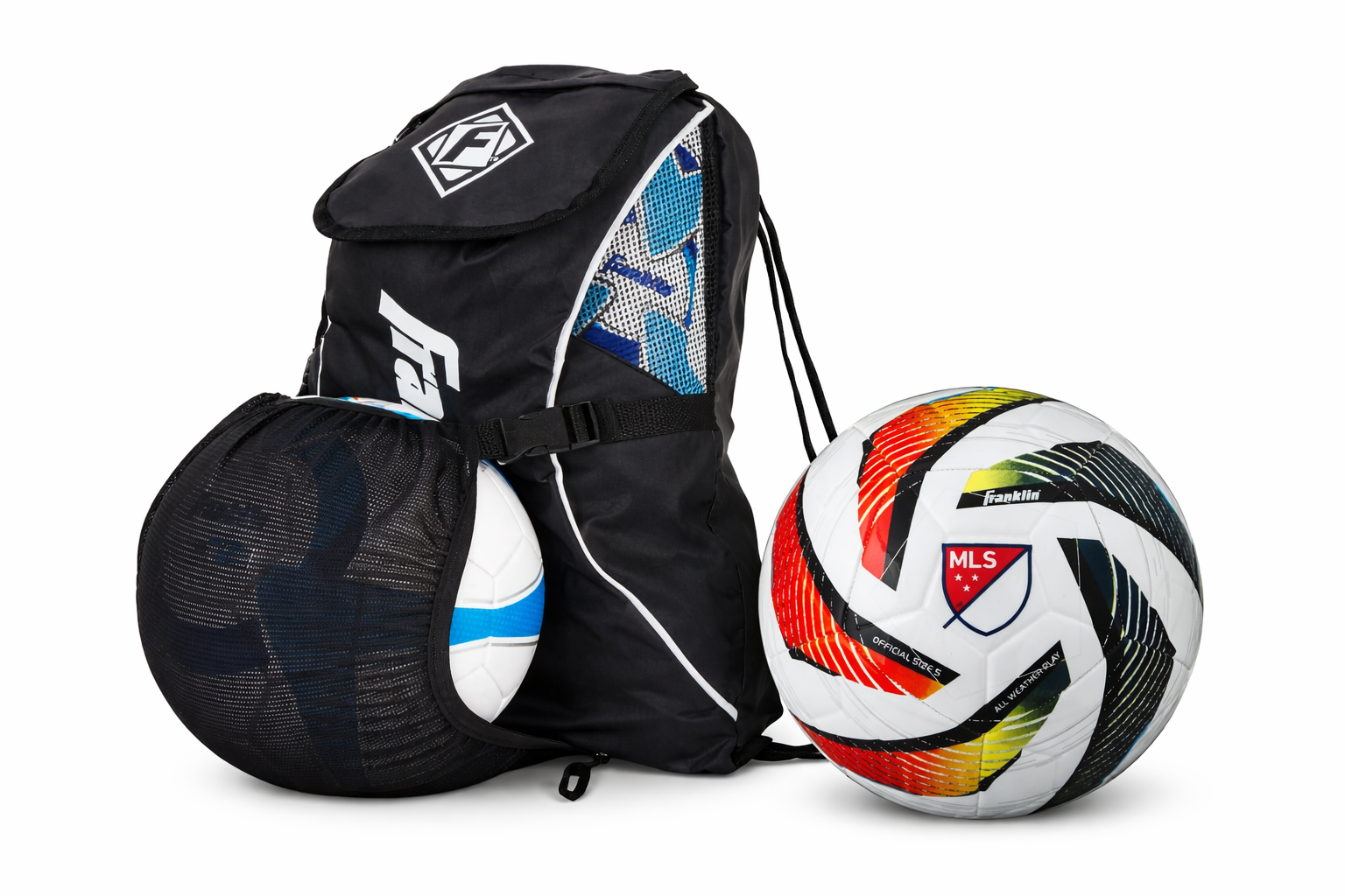 MLS soccer ball and Soccer backpack
