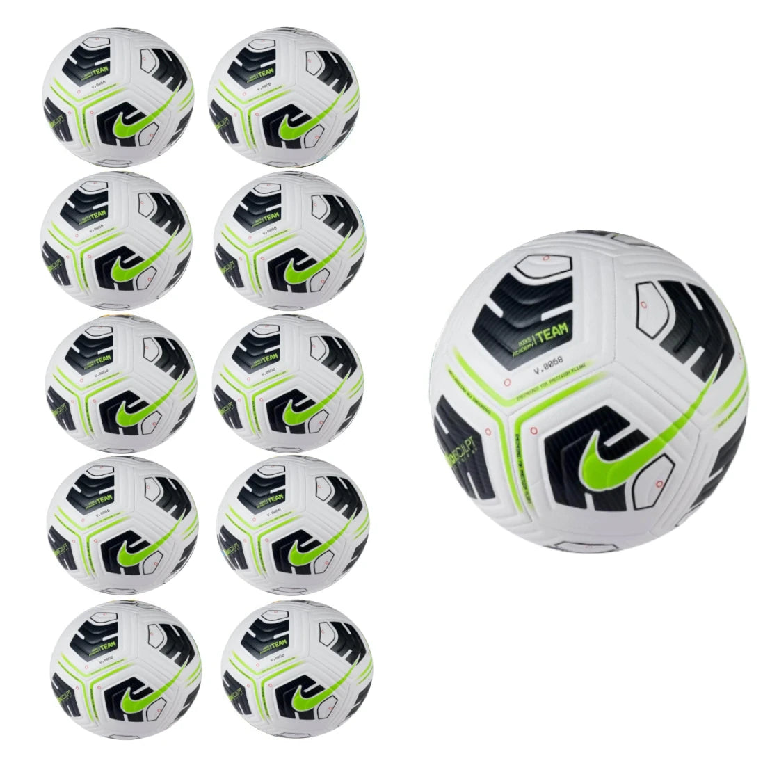 Nike Academy Team Soccer Ball- (Pack of 4, 6 or 10)