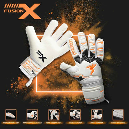 Goalkeeper gloves with Inside Stitching