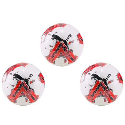 Puma Soccer Balls Pack of 3- Red