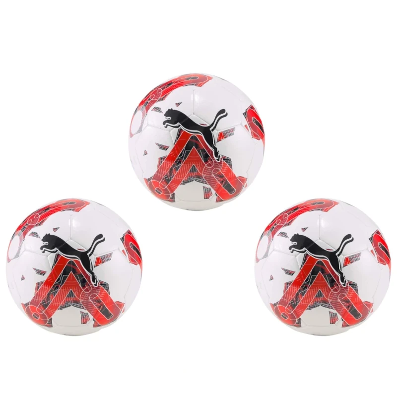 Puma Soccer Balls Pack of 3- Red