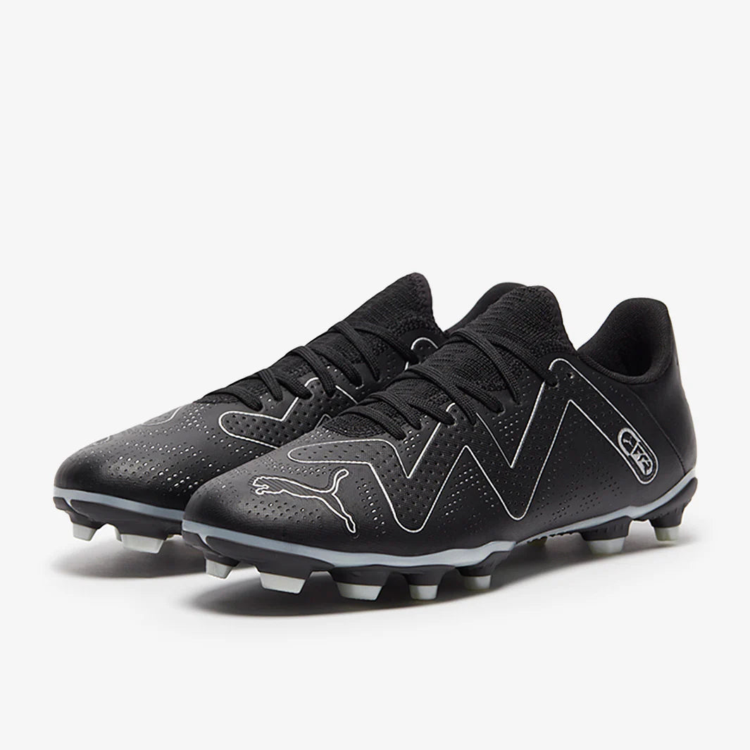 Puma Future Play Soccer Cleats FG/AG - Black Silver