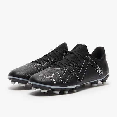 Puma Future Play Soccer Cleats FG/AG - Black Silver