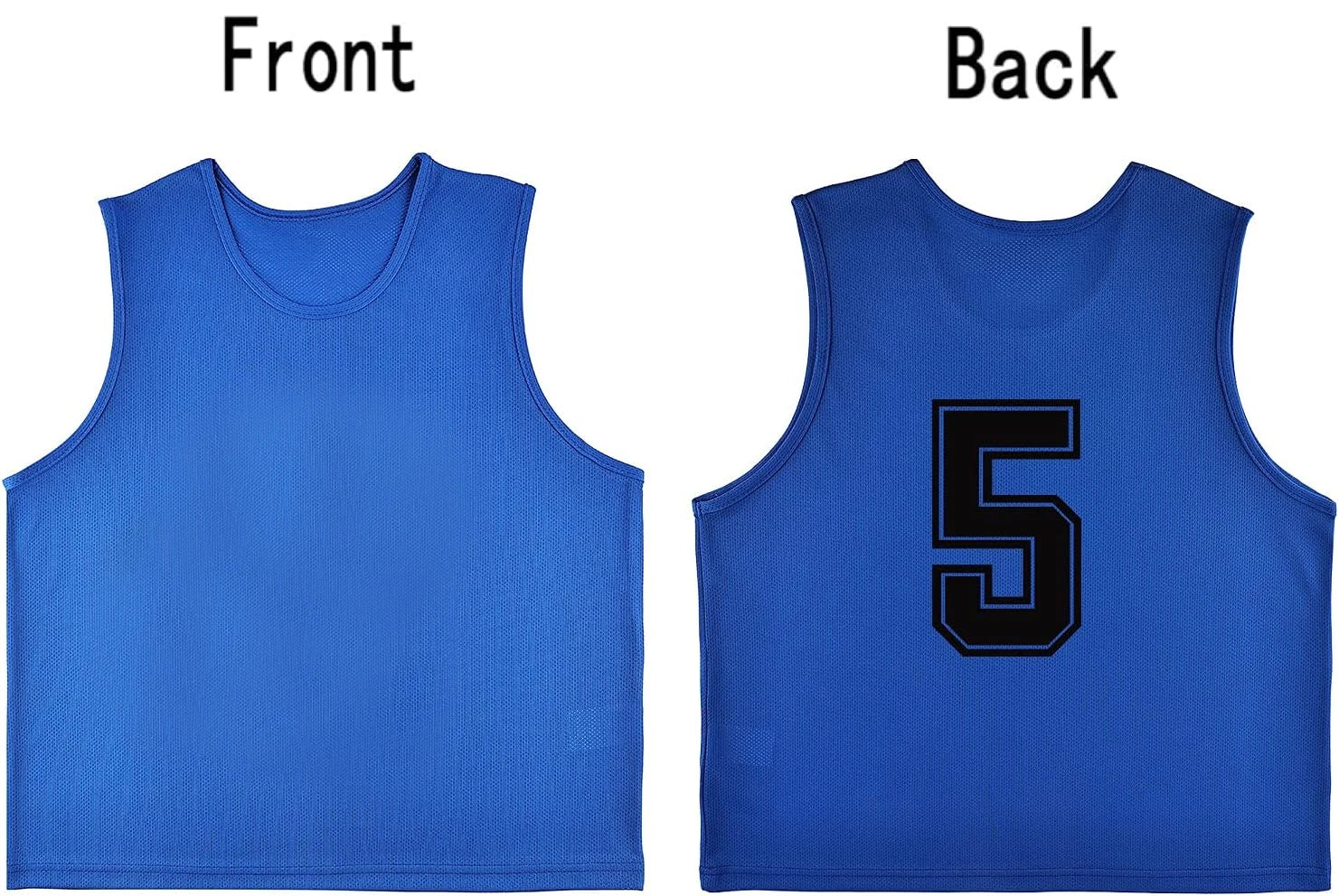Training Mesh Sports Pinnies Numbered (1-12)